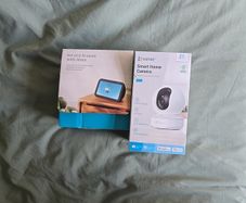 Smart Security Bundle - Amazon Echo Show 5 (3rd Gen) + EZVIZ TY1 2K Smart Camera