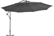 Cantilever Umbrella with Aluminium Pole 350 cm Anthracite