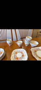 Vintage Roslyn Fine Bone China Tea Set