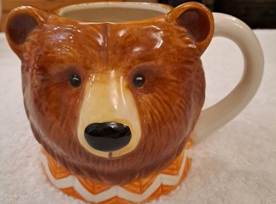 Vintage bear mug