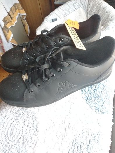 Runners Brand New Black Kappa Trainers UK 10