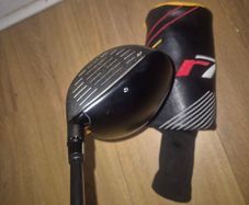 taylormade quad 7 mini driver . 2 x shafts stiff and regular