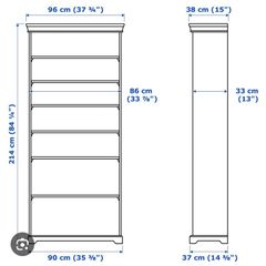 White Ikea shelf Liartorp