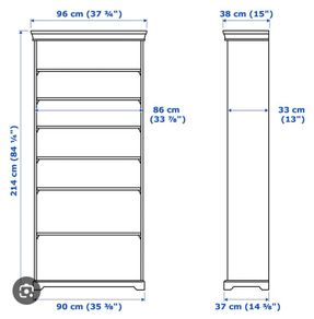 White Ikea shelf Liartorp