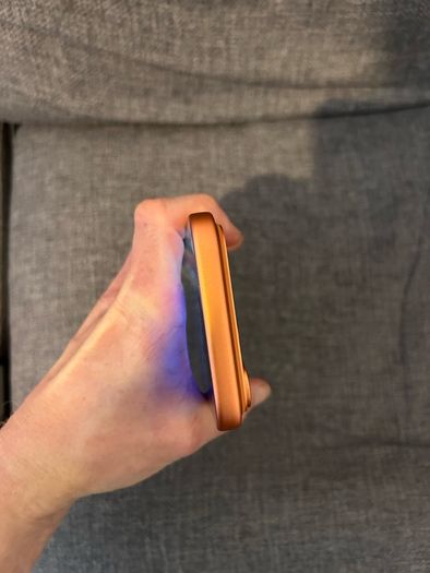 iPhone 17 pro max orange, unlocked, 100% battery health