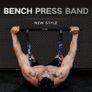 Adjustable Bench Press Band with Bar, Upgraded Push Up Resistance Bands, Portable Chest Builder Workout Equipment, Arm Expander for Home Workout,Gym & Travel Image 2