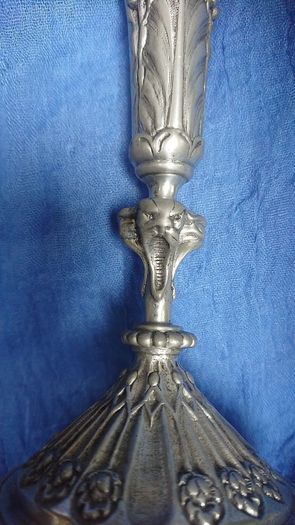Replica  candlestick gargoyles