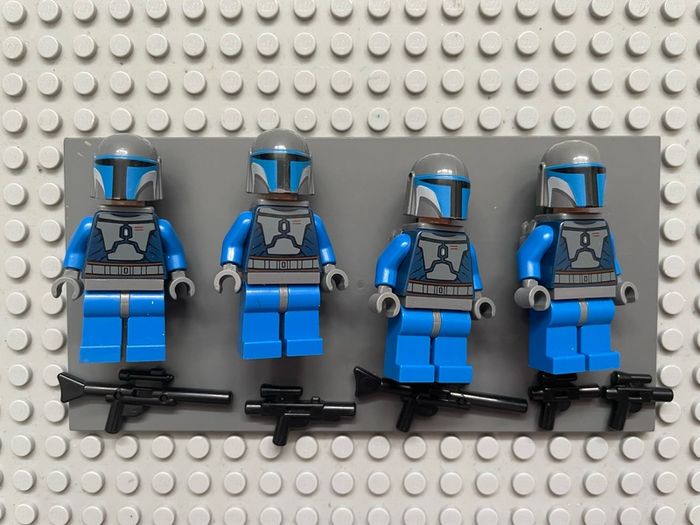 lego Star Wars sw0296 Mandalorian Death Watch Warrior minifigure BUNDLE