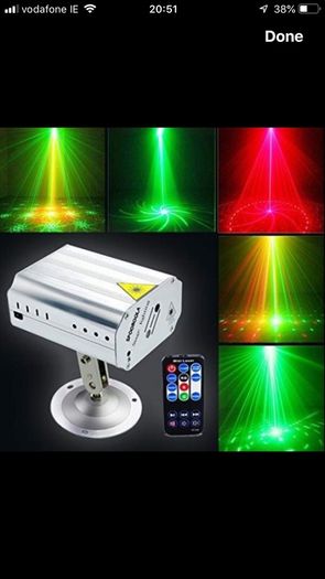 Led Stage Projector Stage Light with Remote Controller