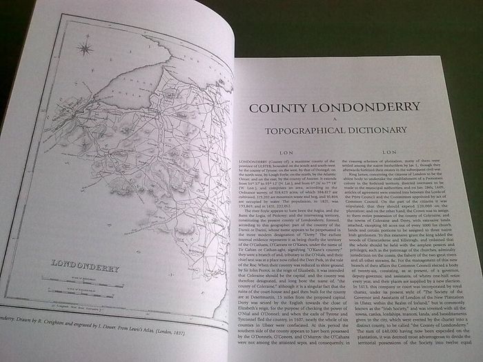 Counties Londonderry & Donegal A topographical dictionary Ireland Irish History