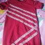 Genuine GUESS Girls Pink Cotton Short Sleeve Sweater Dress Image 4