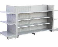 Heavy Duty Steel Storage Shelving Units Adjustable slotted racks