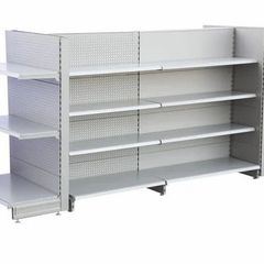 Heavy Duty Steel Storage Shelving Units Adjustable slotted racks