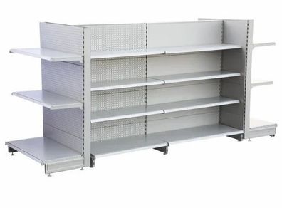 Heavy Duty Steel Storage Shelving Units Adjustable slotted racks