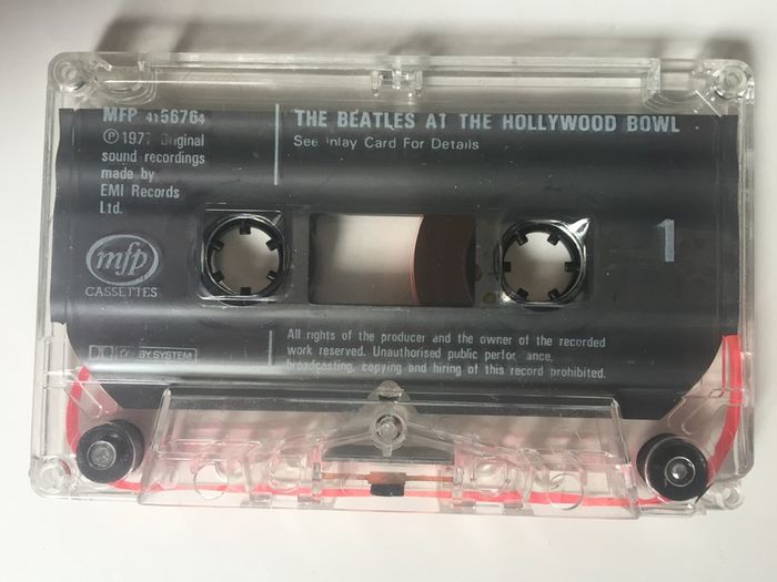Beatles [1977] The Beatles At The Hollywood Bowl (Cassette Tape Album)