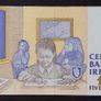 1994 - Ireland - Five Pound Note Image 2