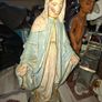 Vintage Virgin Mary Statue Our Lady of Grace and St. Joseph with Christ Child Statue, PRICE IS FOR 1 ONLY Image 3