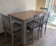 dining table and chairs