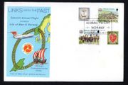 1979 Isle of Man Links with the Past Special Airmail Flight between Isle of Man &amp; Norway cover Commemorative Stamps First Day Cover (FDC)