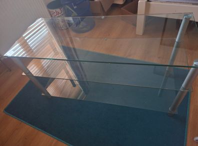 Glass Tv stand