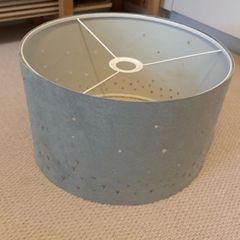 Pale green pendant lamp shade