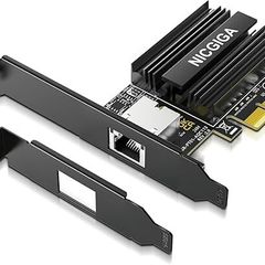 10Gb Base-T PCI-e Network Card, Marvell AQC113 Controller, NICGIGA 10Gb Ethernet Adapter Support WOL, 10Gbe RJ45 Port NIC Card, Windows10/11/Windows Server/Linux