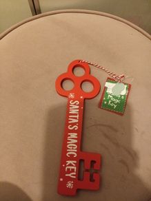 christmas santa  key