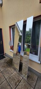 Doors mirror glas