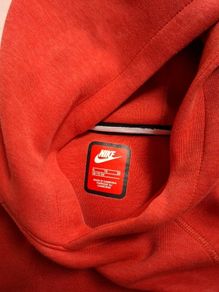 red nike hoodie