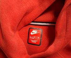 red nike hoodie