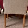 Cream button backed Kitchen chairs. Image 6