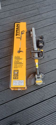 battery titan strimmer