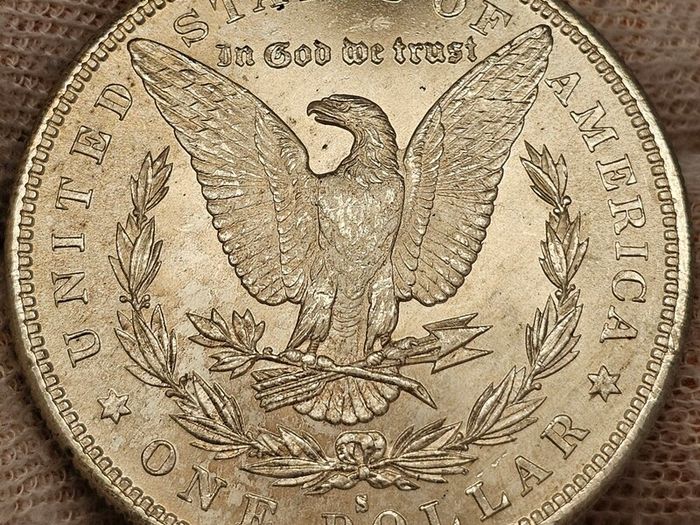 USA United States Silver 1879 S Silver Morgan Dollar Beautiful Uncirculated Lustrous Superb!