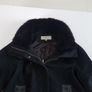 Karen Millen cape Coat with Fur UK 10 Image 5