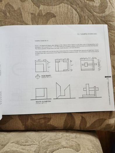 Axonometric And Oblique Drawing. A 3-d Constitution Rendering And Design Guide.  By M. Saleh Uddin. First Edition Hardback With Dustjacket In Good Condition.