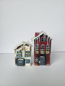 Handcrafted wooden houses!