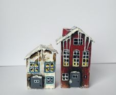 Handcrafted wooden houses!