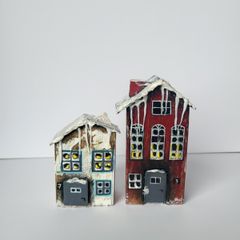 Handcrafted wooden houses!