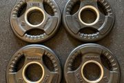 4 x 1.25KG Weight Plates - Olympic Size