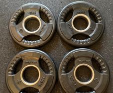 4 x 1.25KG Weight Plates - Olympic Size