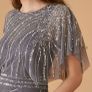 Monsoon Embellished Flutter Sleeve Maxi Dress Image 2