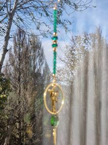 ArchAngel Raphael Suncatcher Hand Crafted Freepost