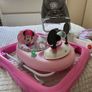 Bright Starts Disney Minnie Mouse ForBright Starts Purple Paradise Learn-to-Sit Activity Floor Image 2