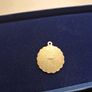 Vintage St Christopher Sterling Silver Medal Image 2