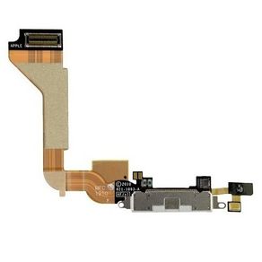 iPhone 4 Replacement Charging Dock Port Connector Flex Cable and Mic White