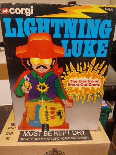 Tomy Tiger Target + Corgi Lightning Luke