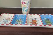 Christmas snack plate