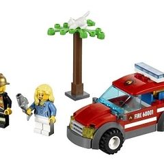Lego 60001 City Fire Chief Car