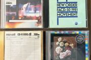 Four New Order Cad including blank CD with very rare recordings. Five euro each.