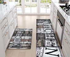 Brand New PVC Kitchen Rug Runner,Non-Slip Washable Kitchen Runner